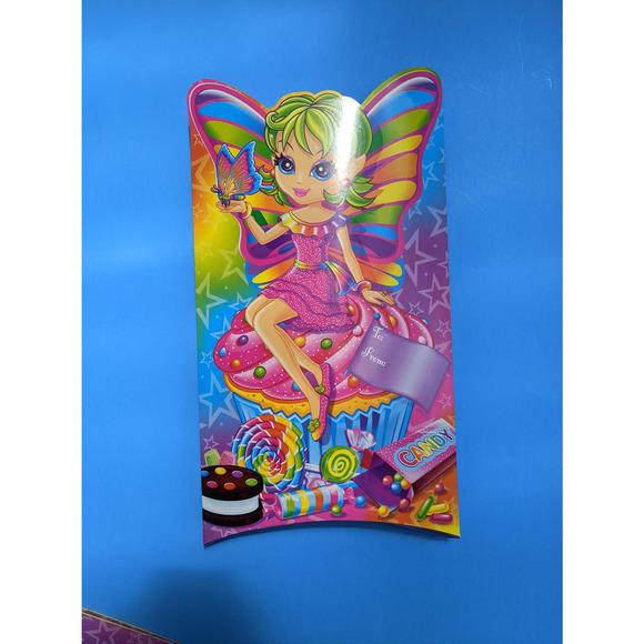 Set of 3 Vintage Lisa Frank 90's Y2k Candy Fairy Paper Gift Boxes - Picture 5 of 8